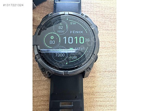Garmin Fenix 8 Solar Sapphire 51 mm Titanyum Sıfırdan Farksız