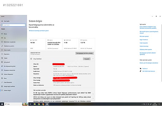 HP Z800 Workstation | 2x Xeon X5650 | 192 GB RAM | GTX 1080 Ti 1