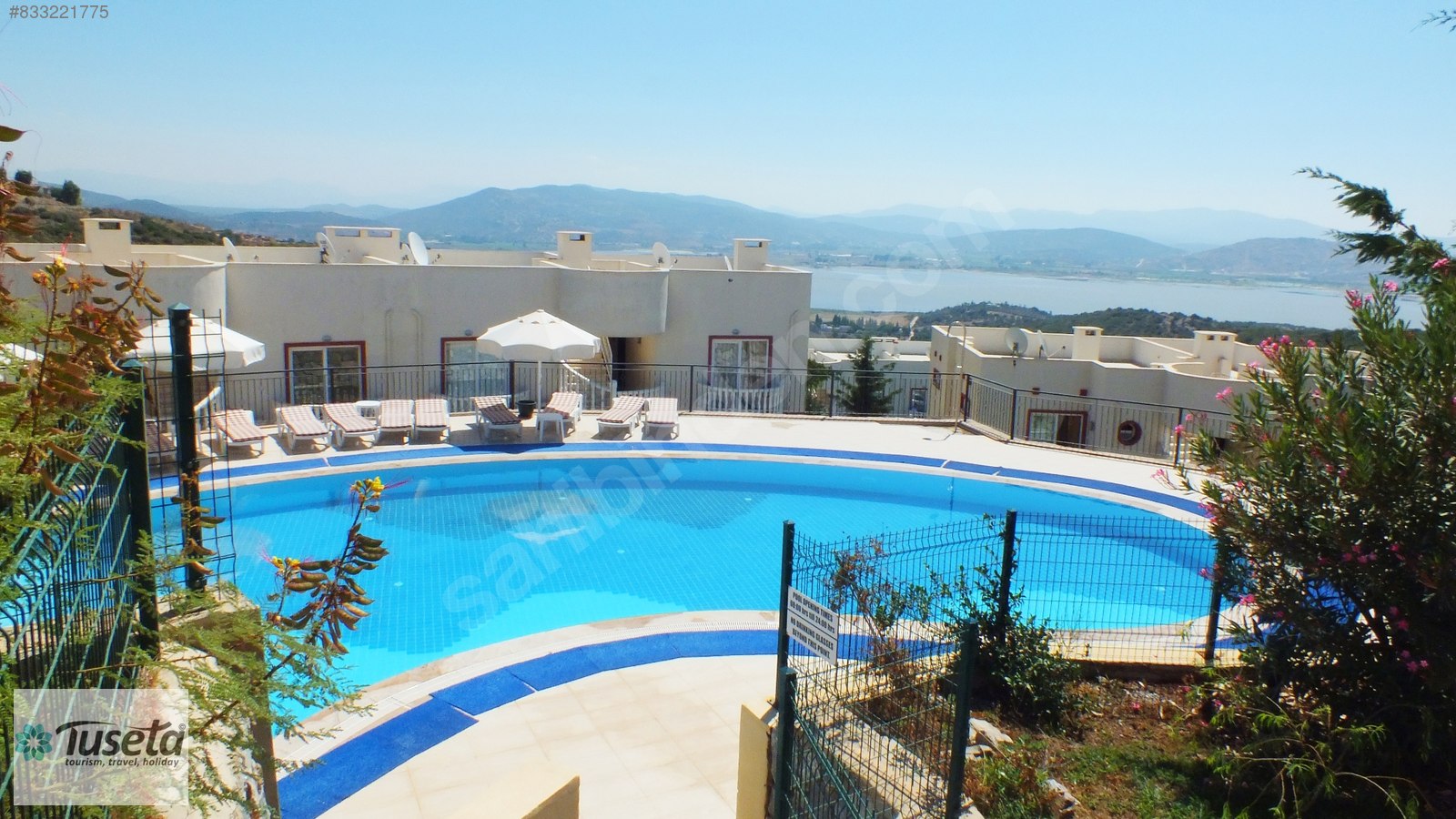 2+1 DAİRE BODRUM ADABÜKÜ 4 HAVUZLU SİTE İÇİNDE GÖL MANZARALI Günlük