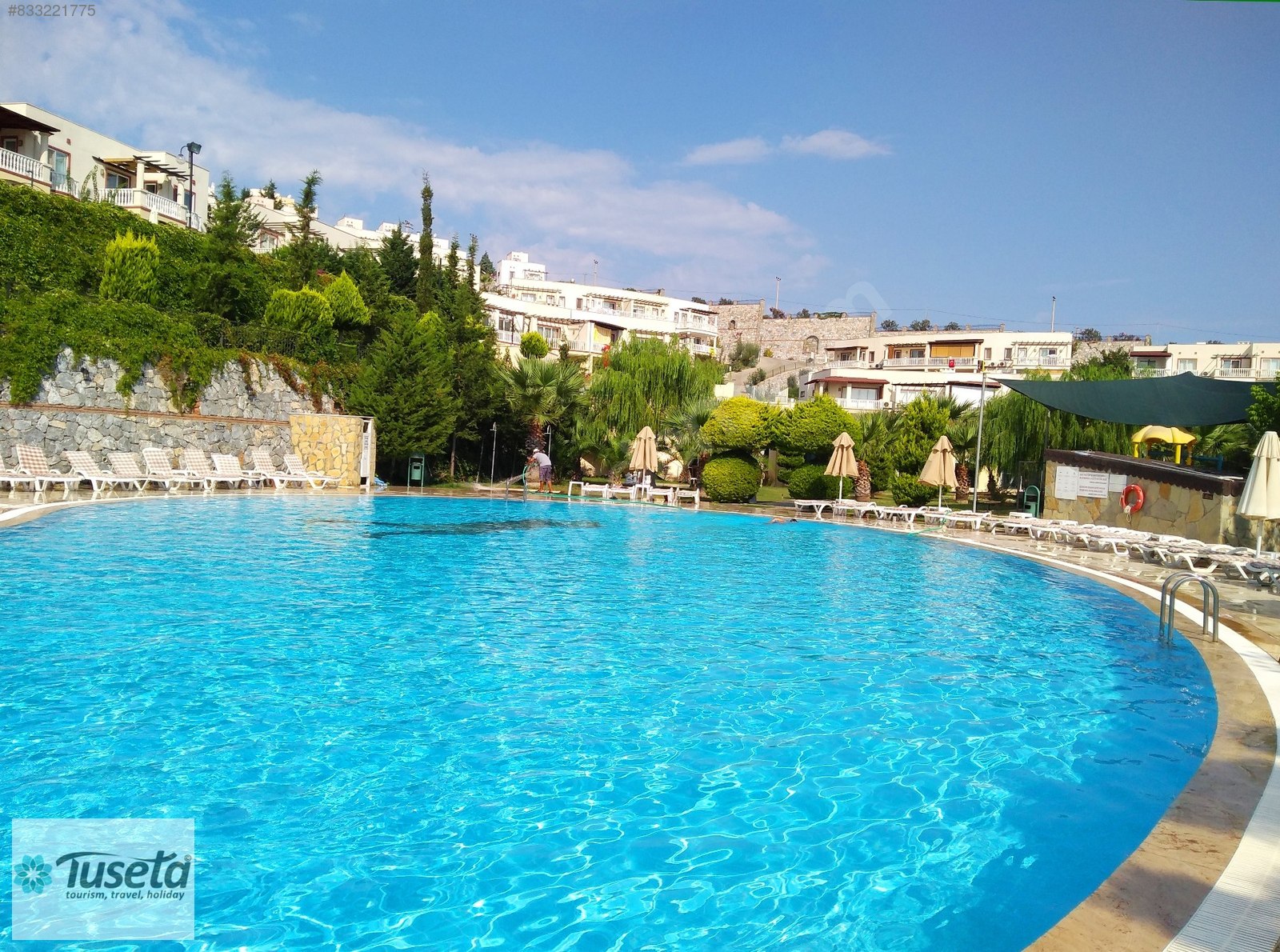 2+1 DAİRE BODRUM ADABÜKÜ 4 HAVUZLU SİTE İÇİNDE GÖL MANZARALI Günlük