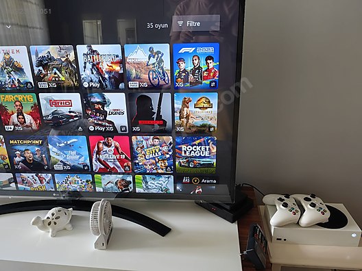 Xbox Series S 512GB 2 Orijinal Kol + Şarj Seti + Kutu Faturalı