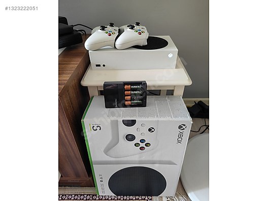Xbox Series S 512GB 2 Orijinal Kol + Şarj Seti + Kutu Faturalı on
