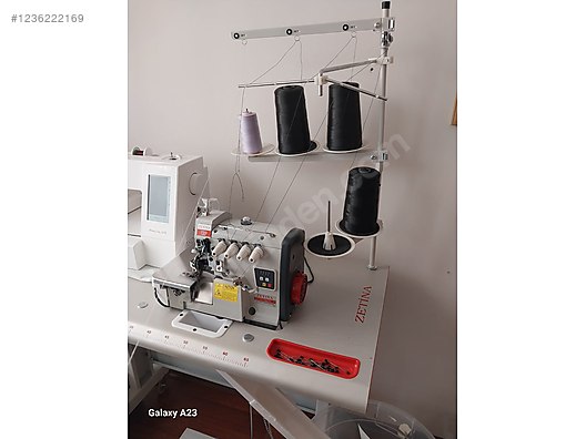 zenita 700 serisi sanayi tipi overlok makinesi Zt700d 4 iplik