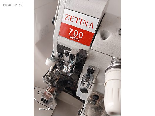 zenita 700 serisi sanayi tipi overlok makinesi Zt700d 4 iplik