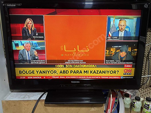 Toshiba Tv 32 inç 82 ekran tertemiz sorunsuz - İkinci El Toshiba
