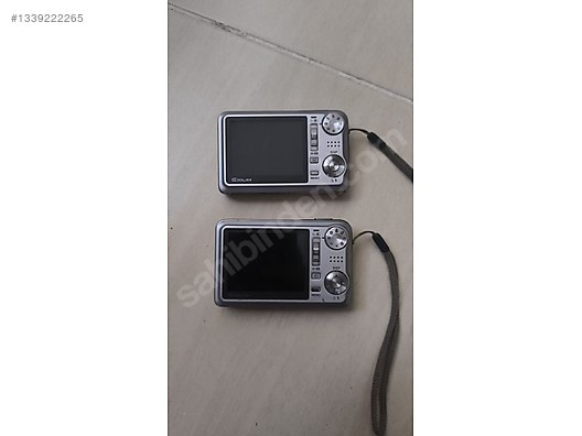 Casio Exilim EX-V7 marka 2 adet dijital fotoğraf makinesi satılı