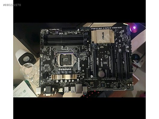 Asus Z 97p 1150 Pin Ddr3 Anakart Sorunsuz Anakart Ve Tum Masaustu Bilgisayar Parcalari Sahibinden Com Da 880222270