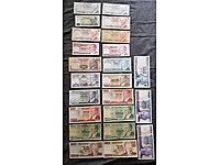 Basılmış Tüm Kağıt Türk Paraları