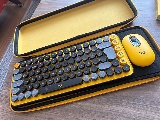 Logitech Pop Keys & Mouse Set (Temiz, Çantalı) sahibinden.comda