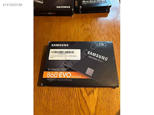 SIFIR - Samsung SSD 860 EVO 1TB - MZ-76E1T0B sahibinden.comda