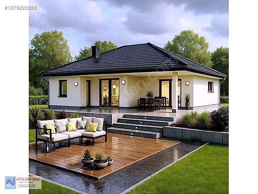 Tek Katlı 3+1 Çelik Ev Modelleri