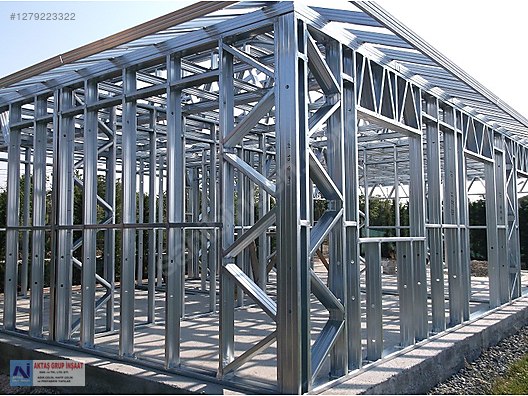 İkinci El ve Sıfır Alışveriş / Bahçe & Yapı Market / Prefabrik Yapılar / Çelik Ev