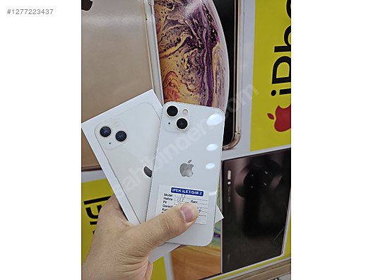 Resim Apple iPhone 13 İkinci El TR | 128 GB | Beyaz İkinci El İPHONE 13 128 GB GARANTİLİ TR