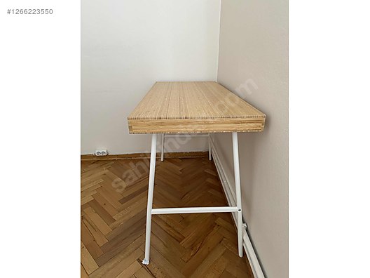 IKEA LILLASEN テーブル 引取り限定 LILLÅSEN リルオーセン デスク, 竹, 102x49 cm - IKEA