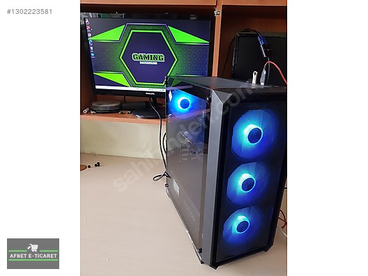 AMD RYZEN5 5600 6 GTX 1660 SÜPER 16GB DDR4 256GB M2 sahibinden