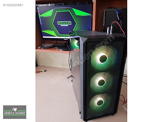 AMD RYZEN5 5600 6 GTX 1660 SÜPER 16GB DDR4 256GB M2 sahibinden