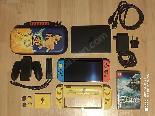 d*7様 Nintendo Switch おまとめセット Nintendo Switch Oyun Başlatıcı için Aksesuar Seti, 2X Direksiyon