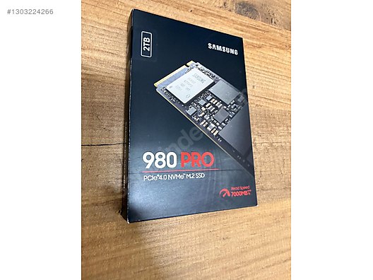 Samsung 980 PRO 2TB NVMe SSD - %100 Sağlık sahibinden.comda