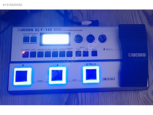 BOSS GT 1B BASS prosesörü - Prosesör ve Diğer Enstrüman Yan