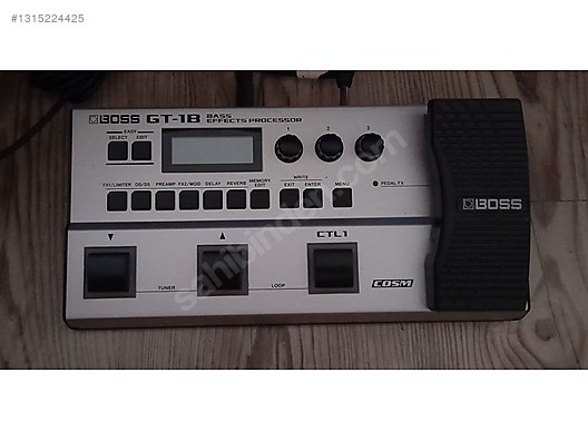 BOSS GT 1B BASS prosesörü - Prosesör ve Diğer Enstrüman Yan