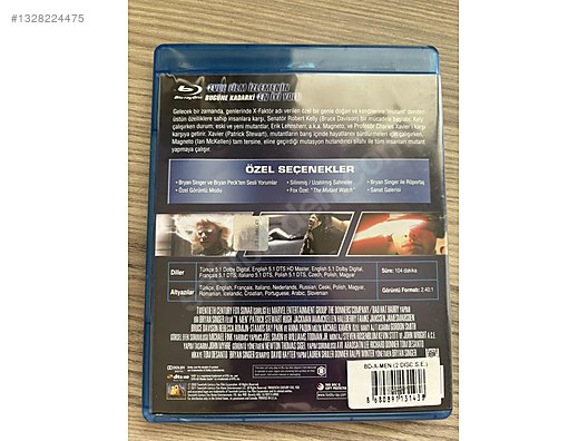 X-Men Blu Ray Film - Yabancı Blu-ray Filmler sahibinden.com'da