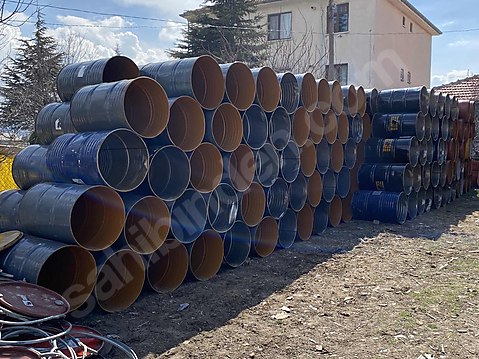 220 Litrelik Demir Varil