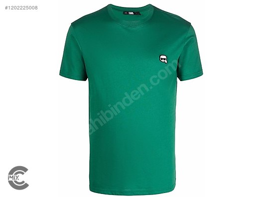 Karl Lagerfeld ikonik Small Patch T shirt Erkek Ti ort Modelleri sahibinden da 1202225008