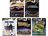 Hot Wheels Premium Pop Culture Set Lot