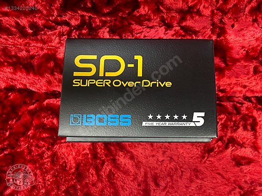 Boss SD-1 Super Overdrive - Efekt Pedalı ve Diğer Enstrüman Yan