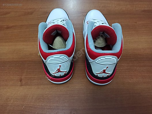 Nike Jordan 3 Retro Fire Red - Erkek Spor Ayakkabı Modelleri