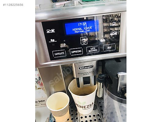 Kahve makinas Delonghi Primadonna avant sahibinden da 1128225656