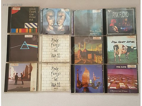 12 adet Pink Floyd albümü. sahibinden.comda - 1314225762
