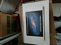 apple macbook kutusu 13 inc