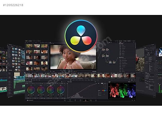 DaVinci Resolve 20 スタジオ BLACKMAGIC DAVINCI RESOLVE STUDIO 20 - Yazılım - Blackmagic Design
