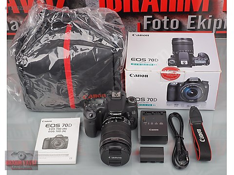 DSLR / Canon / EOS 70D / Canon 70D + 18-135 IS STM LENS sahibinden