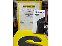 SAMSUNG A07 128GB KAPALİ KUTU SİFIR