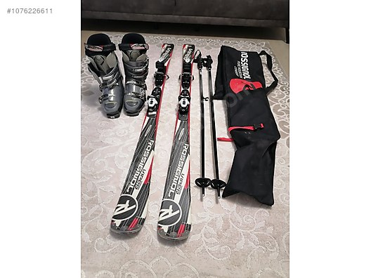 Ski Set Ski Equipment and Equipment for Winter Sports are on