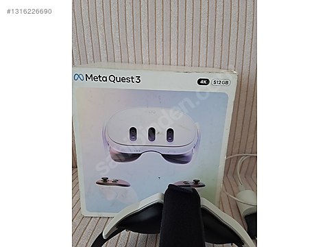 その他  Quest 3 Quest 3 512GB Sanal Gerçeklik Gözlüğü Beyaz : Amazon.com.tr