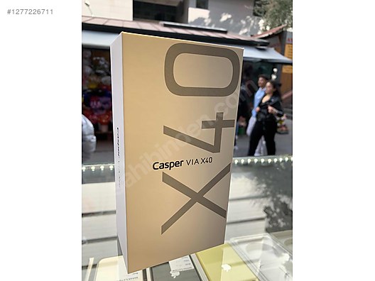 İkinci El ve Sıfır Alışveriş / Cep Telefonu & Aksesuar / Cep Telefonu / Casper / VIA X40