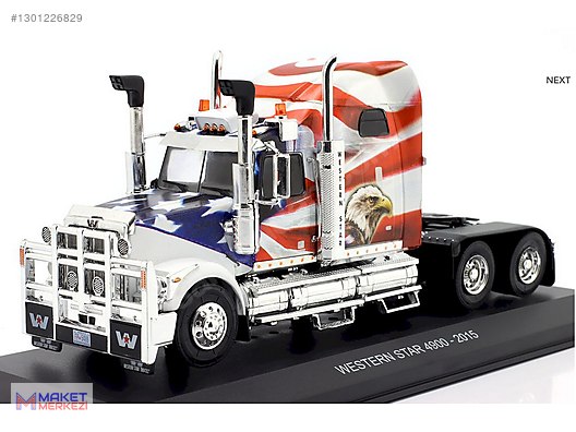 Atlas Diecast Model 1:43 Western Star Çekici (TIR) Çeşitleri