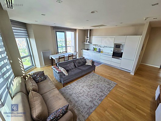 Anthill Residence'de Net98m² Mükemmel Manzarasıyla Boş 2+1 Daire