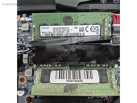 İki Adet Samsung 8GB RAM Bellek DDR4 3200 (2×8GB Toplam 16GB) on