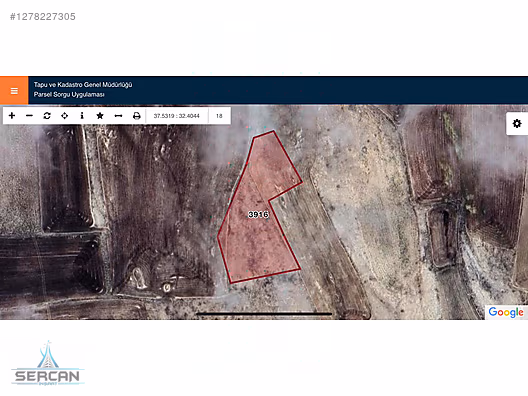 MERAM KAVAKTAMÜSTAKİL TAPULU 5200 M2 MÜSTAKİL TARLA #1278227305