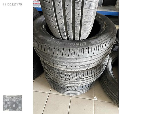 22555 R 17 PİRELLİ P7 RUNFLAT TERTEMİZ PROBLEMSİZ LASTİKLER 4ad #1130227475