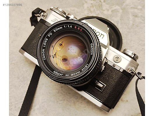 Canon AE-1, FD 50mm f/1.4 S.S.C.（整備品） Canon AE-1, FD 50mm f