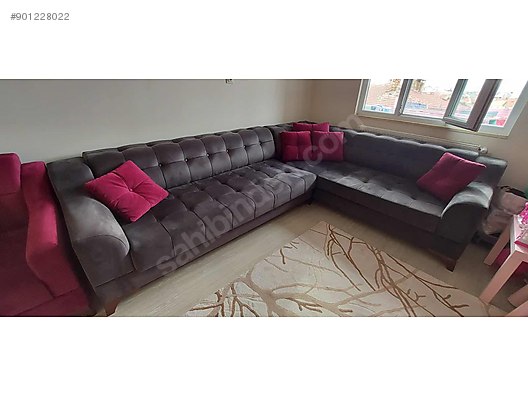 Antrasit Gri Bordo Kose Kose Koltuk Takimi Ilanlari Sahibinden Com Da 901228022