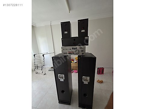 Trident 5.1 sessistemi - İkinci El Trident Set Hoparlörü Hoparlör