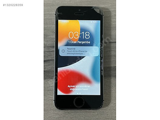 iPhone SE 1. Nesil (2016) - 32 GB Space Gray (TR Cihazı