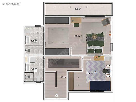 2 Katlı 3+1 Çelik Ev Modelleri