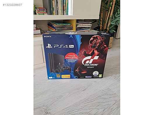 Tertemiz PS4 Pro 1TB Jet Black - CUH-7116B Sessiz Sürüm - Kutulu